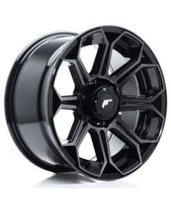 JR Wheels JRX11 18x9 ET25 6x114.3 Black Machined w/ Tinted Face