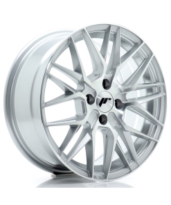 JR Wheels JR28 16x7 ET40 4x100 Silver Machined Face