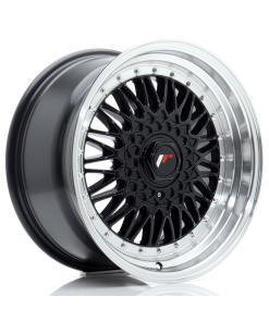 JR Wheels JR9 17x8,5 ET20 4x100/108 Gloss Black w/ Machined Lip