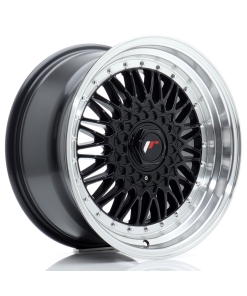 JR Wheels JR9 17x8,5 ET35 5x112/120 Gloss Black w/ Machined Lip