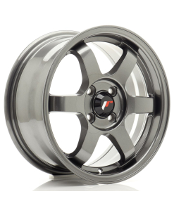 JR Wheels JR3 15x7 ET40 4x100 Gun Metal