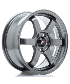 JR Wheels JR3 16x7 ET40 4x100 Gun Metal