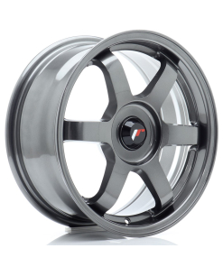 JR Wheels JR3 16x7 ET25-40 (Custom PCD) Gun Metal