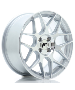 JR Wheels JR18 16x7 ET35 4x100 Silver Machined Face