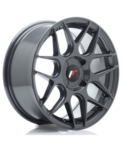 JR Wheels JR18 16x7 ET20-35 4H (Custom PCD) Hyper Gray