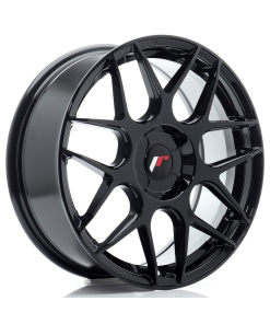 JR Wheels JR18 17x7 ET20-40 4H (Custom PCD) Gloss Black