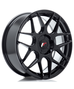 JR Wheels JR18 17x7 ET20-40 5H (Custom PCD) Gloss Black