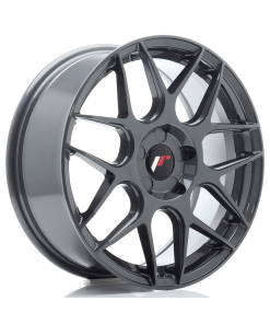 JR Wheels JR18 17x7 ET20-40 5H (Custom PCD) Hyper Gray