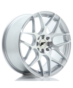 JR Wheels JR18 17x8 ET35 4x100/114 Silver Machined Face