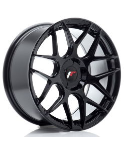 JR Wheels JR18 17x8 ET20-35 5H (Custom PCD) Gloss Black
