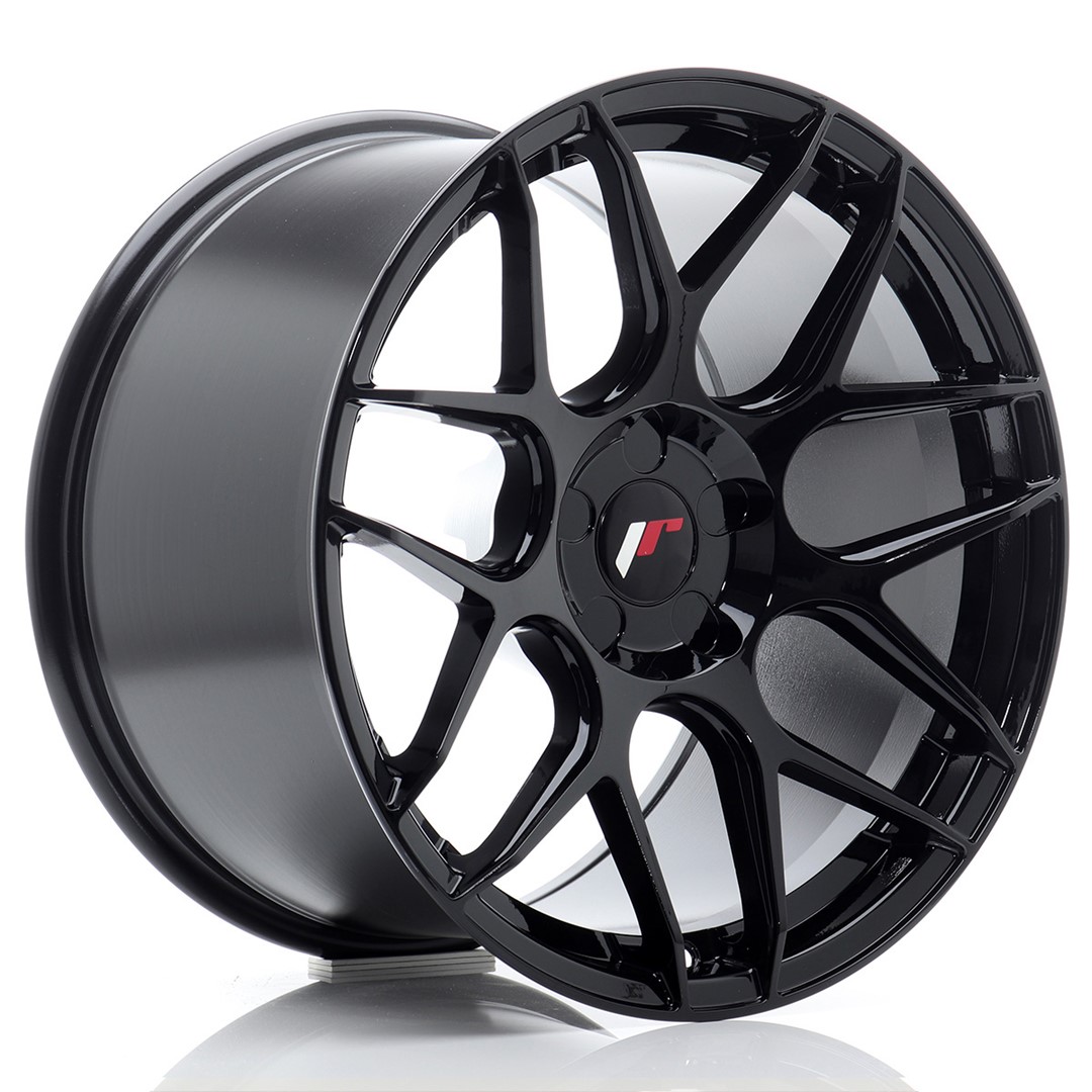 JR Wheels JR18 18x10,5 ET0-25 5H (Custom PCD) Gloss Black