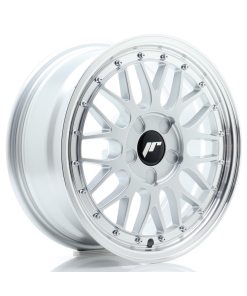 JR Wheels JR23 16x7 ET20-45 5H (Custom PCD) Hyper Silver w/ Machined Lip