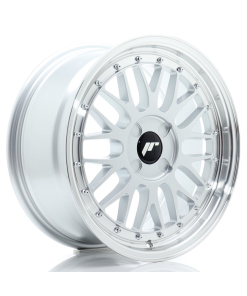 JR Wheels JR23 17x7,5 ET20-40 4H (Custom PCD) Hyper Silver w/ Machined Lip