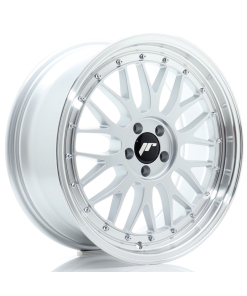 JR Wheels JR23 18x8 ET40 5x112 Hyper Silver w/ Machined Lip
