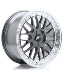 JR Wheels JR23 18x8,5 ET20-48 5H (Custom PCD) Hyper Gray w/ Machined Lip