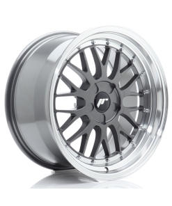JR Wheels JR23 18x9,5 ET20-48 5H (Custom PCD) Hyper Gray w/ Machined Lip