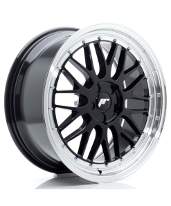 JR Wheels JR23 19x8,5 ET20-45 5H (Custom PCD) Gloss Black w/ Machined Lip