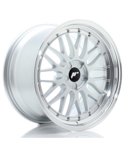 JR Wheels JR23 19x9 ET20-40 5H (Custom PCD) Hyper Silver w/ Machined Lip