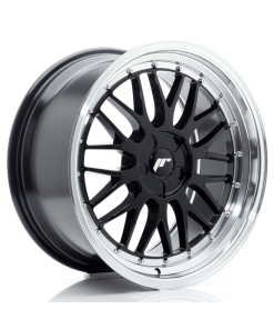 JR Wheels JR23 19x9,5 ET20-45 5H (Custom PCD) Gloss Black w/ Machined Lip