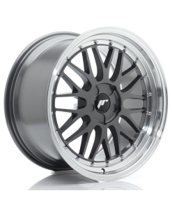 JR Wheels JR23 19x9,5 ET20-45 5H (Custom PCD) Hyper Gray w/ Machined Lip
