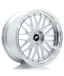 JR Wheels JR23 20x10 ET20-40 5H (Custom PCD) Hyper Silver w/ Machined Lip
