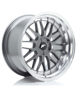 JR Wheels JR23 20x10,5 ET15-25 5H (Custom PCD) Hyper Gray w/ Machined Lip
