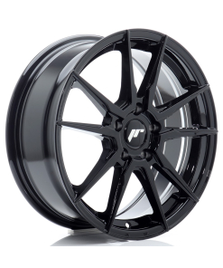 JR Wheels JR21 17x7 ET40 5x100 Gloss Black