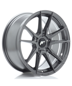JR Wheels JR21 17x8 ET35 5x120 Hyper Gray
