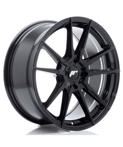 JR Wheels JR21 18x8 ET20-40 4H (Custom PCD) Gloss Black