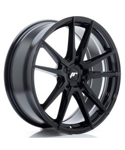 JR Wheels JR21 20x8 ET20-40 5H (Custom PCD) Gloss Black