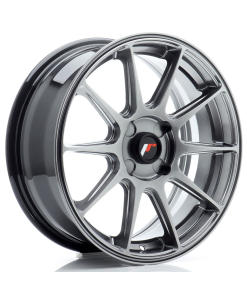 JR Wheels JR11 17x7 ET20-38 4H (Custom PCD) Hyper Black