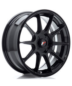 JR Wheels JR11 17x7 ET20-38 5H (Custom PCD) Gloss Black
