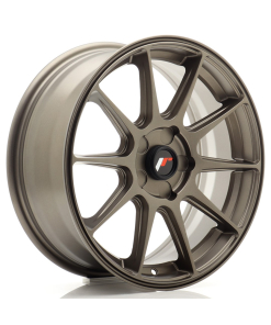 JR Wheels JR11 17x7 ET20-38 5H (Custom PCD) Matt Bronze