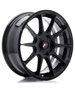 JR Wheels JR11 17x7 ET20-38 (Custom PCD) Gloss Black