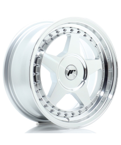 JR Wheels JR6 16x7 ET20-35 (Custom PCD) Silver Machined Face