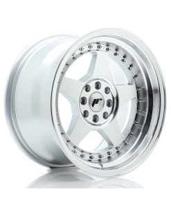 JR Wheels JR6 16x9 ET20 4x100/108 Silver Machined Face