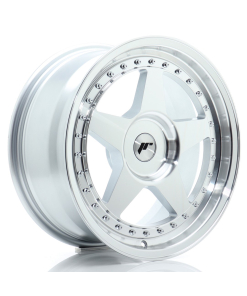 JR Wheels JR6 17x8 ET20-35 (Custom PCD) Silver Machined Face
