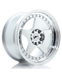JR Wheels JR6 17x9 ET25 5x114/120 Silver Machined Face