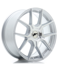 JR Wheels JR30 17x7 ET20-40 (Custom PCD) Silver Machined Face