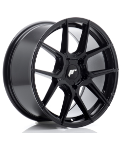 JR Wheels JR30 17x8 ET20-40 5H (Custom PCD) Gloss Black