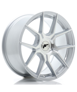 JR Wheels JR30 17x8 ET20-40 (Custom PCD) Silver Machined Face