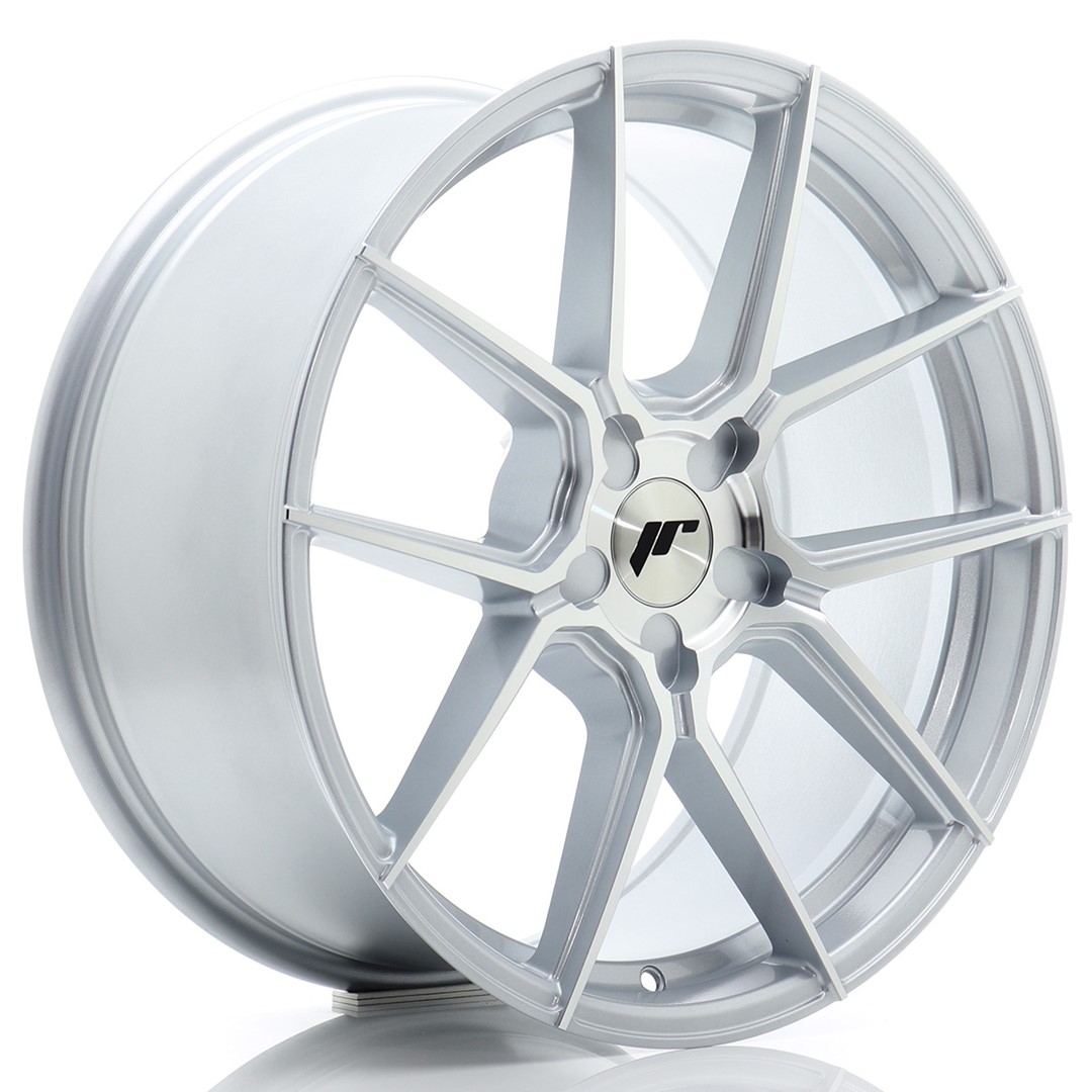 JR Wheels JR30 19x8,5 ET20-45 5H (Custom PCD) Silver Machined Face