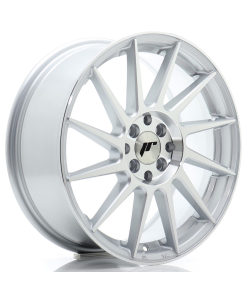 JR Wheels JR22 17x7 ET40 5x100/114 Silver Machined Face