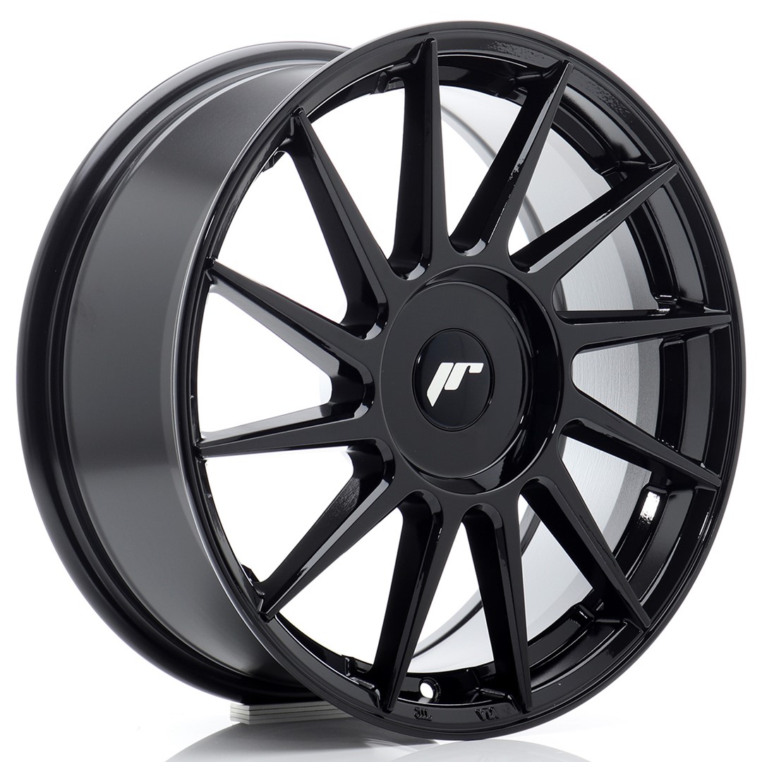 JR Wheels JR22 17x7 ET20-40 (Custom PCD) Gloss Black