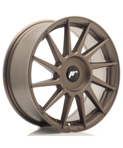 JR Wheels JR22 17x7 ET20-40 (Custom PCD) Matt Bronze