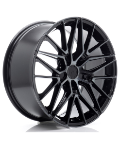 JR Wheels JR38 19x8 ET20-40 5H (Custom PCD) Black Machined w/ Tinted Face