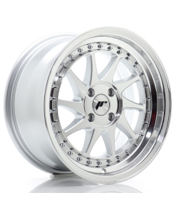 JR Wheels JR26 16x8 ET30 4x100 Silver Machined Face