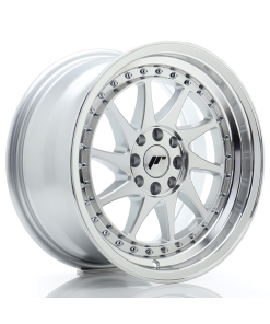 JR Wheels JR26 16x8 ET25 4x100/108 Silver Machined Face
