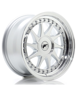 JR Wheels JR26 16x8 ET10-30 (Custom PCD) Silver Machined Face