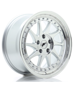 JR Wheels JR26 17x8 ET35 5x112 Silver Machined Face